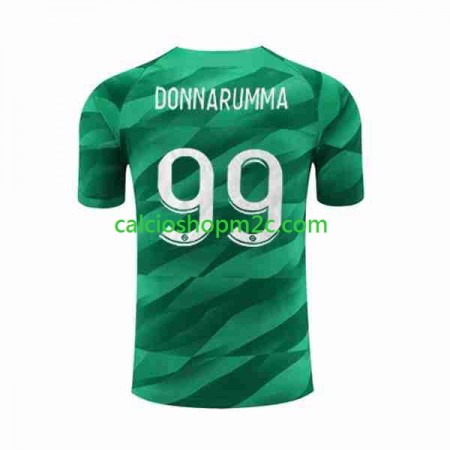 Paris Saint Germain Donnarumma 99 Portiere Maglia Prima 2023/2024 Manica Corta